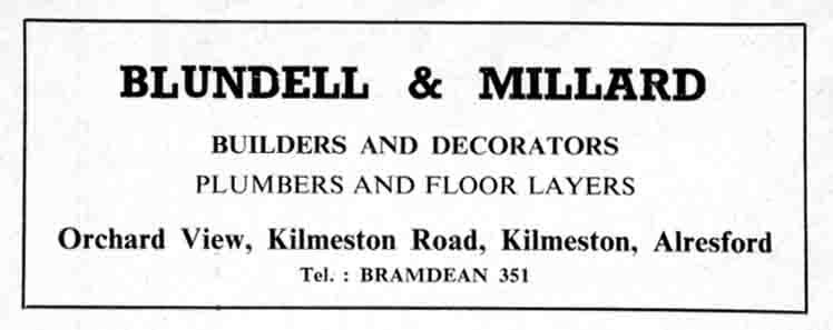 BLUNDELL & MILLARD - Builder & Decorator