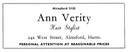 ANN VERITY - Hair Stylist
