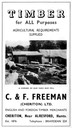 C. & F. FREEMAN - Timber Merchants