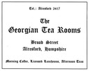 GEORGIAN TEA ROOMS