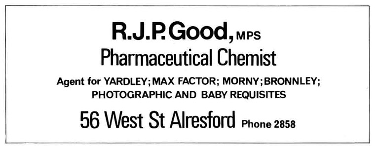 R. J. P. GOOD - Chemist