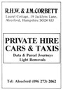 R.H.W. & J. M. CORBETT - Taxi