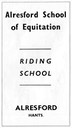 SCHOOL of EQUITATION - Riding School